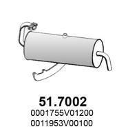 Tłumik końcowy ASSO 0011953V001000000