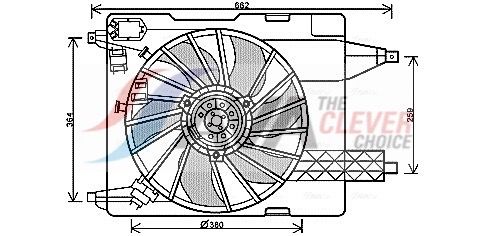 Ventilateur, refroidissement du moteur