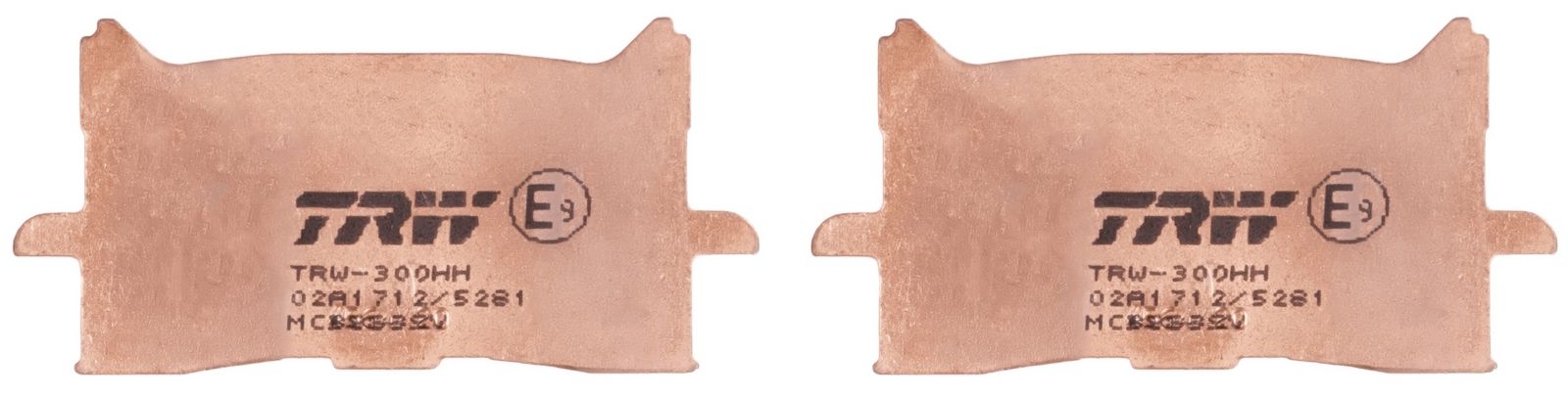 set placute frana,frana disc TRW Sinter Street MCB888SV