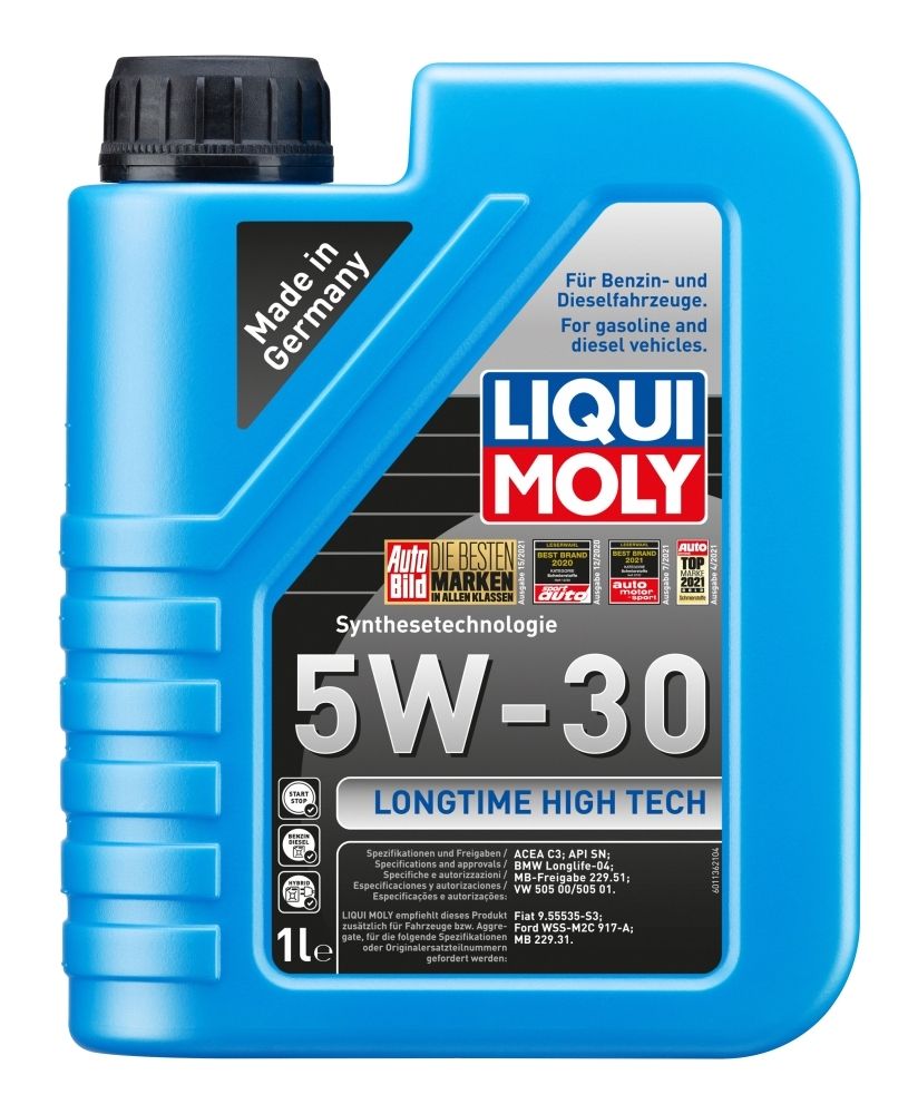 Motorolja LIQUI MOLY Longtime High Tech 5W-30 C2/C3, LL04, MB 229.51 1L