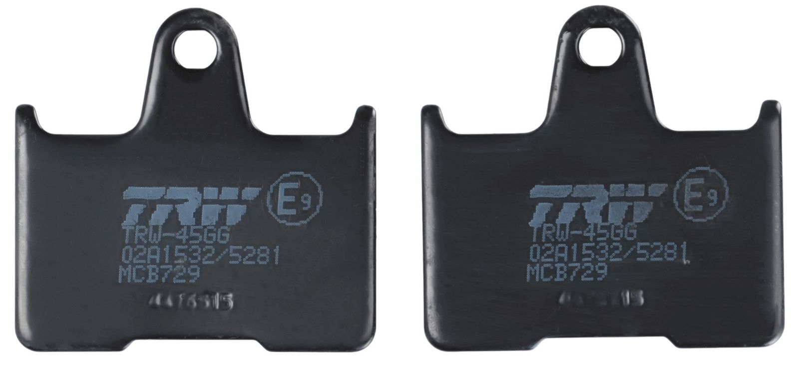 set placute frana,frana disc TRW Organic Allround MCB729