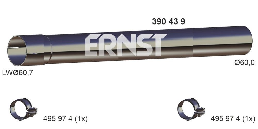 Racord evacuare ERNST 390439