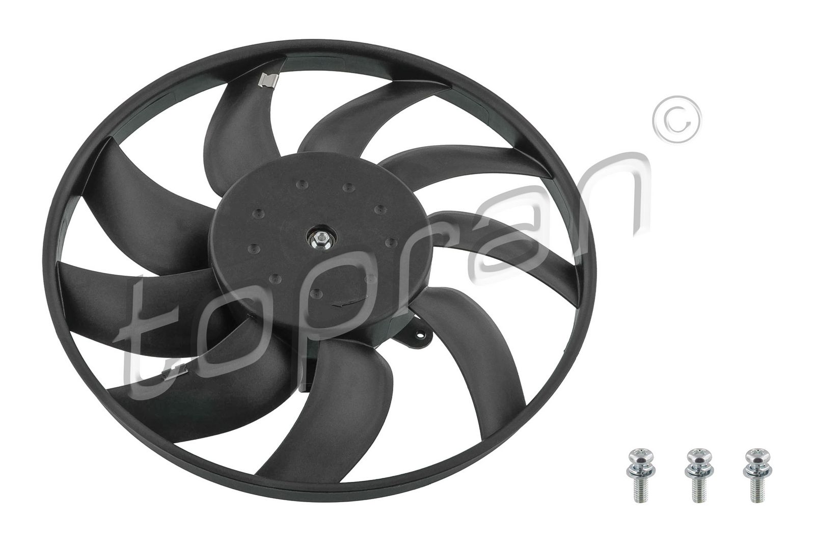 Ventilator, radiator TOPRAN 117 986