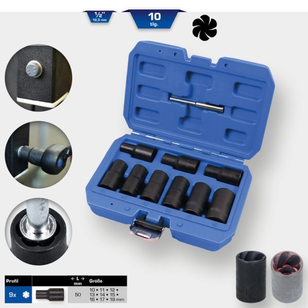 Set chei tubulare KS TOOLS BT026000