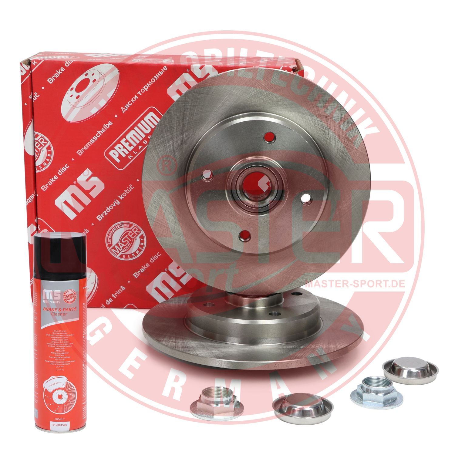 Tarcza hamulcowa MASTER-SPORT GERMANY 2401090100B-SET-MSP
