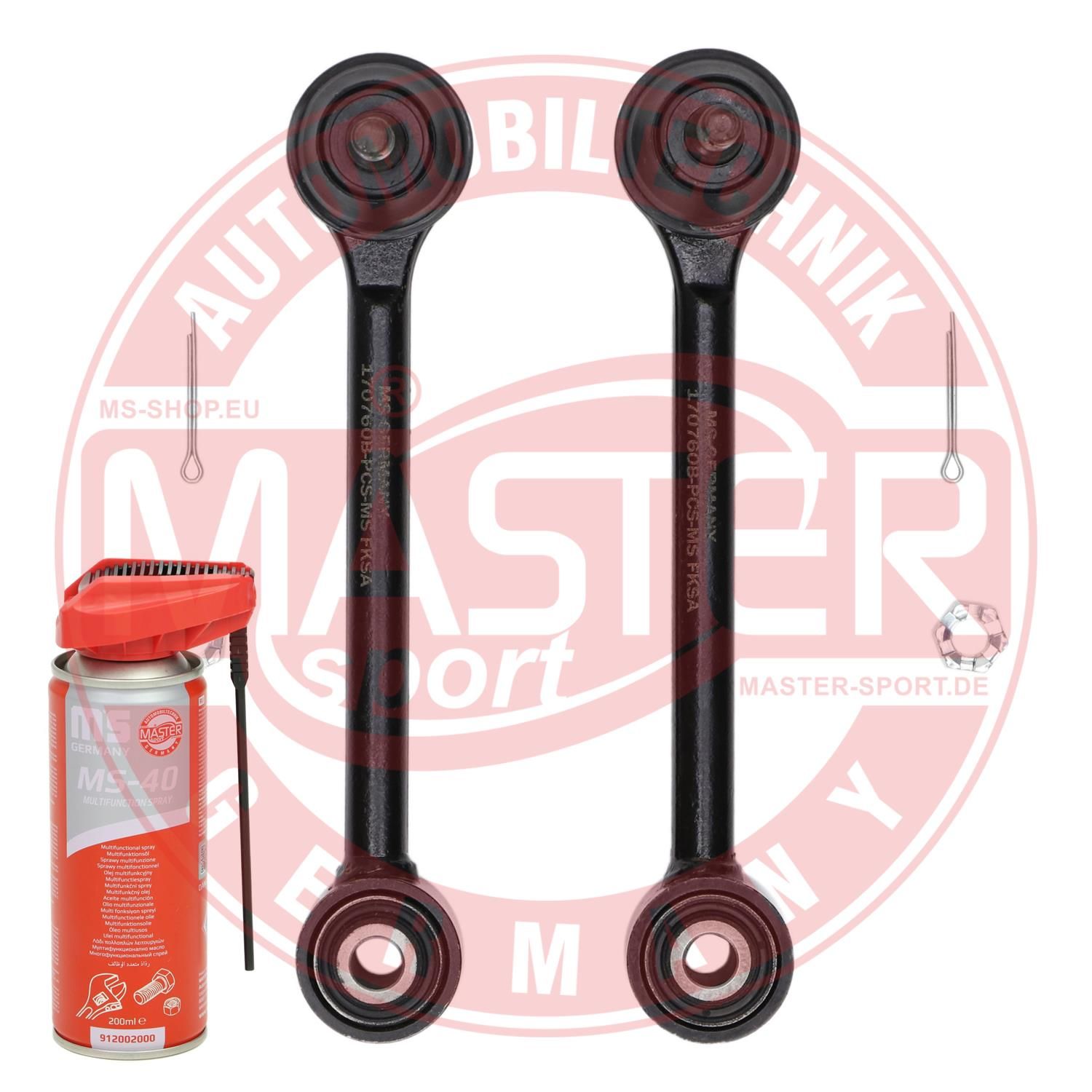 E-shop Sada ramien nápravy zavesenia kolies MASTER-SPORT GERMANY 37203-KIT-MSP