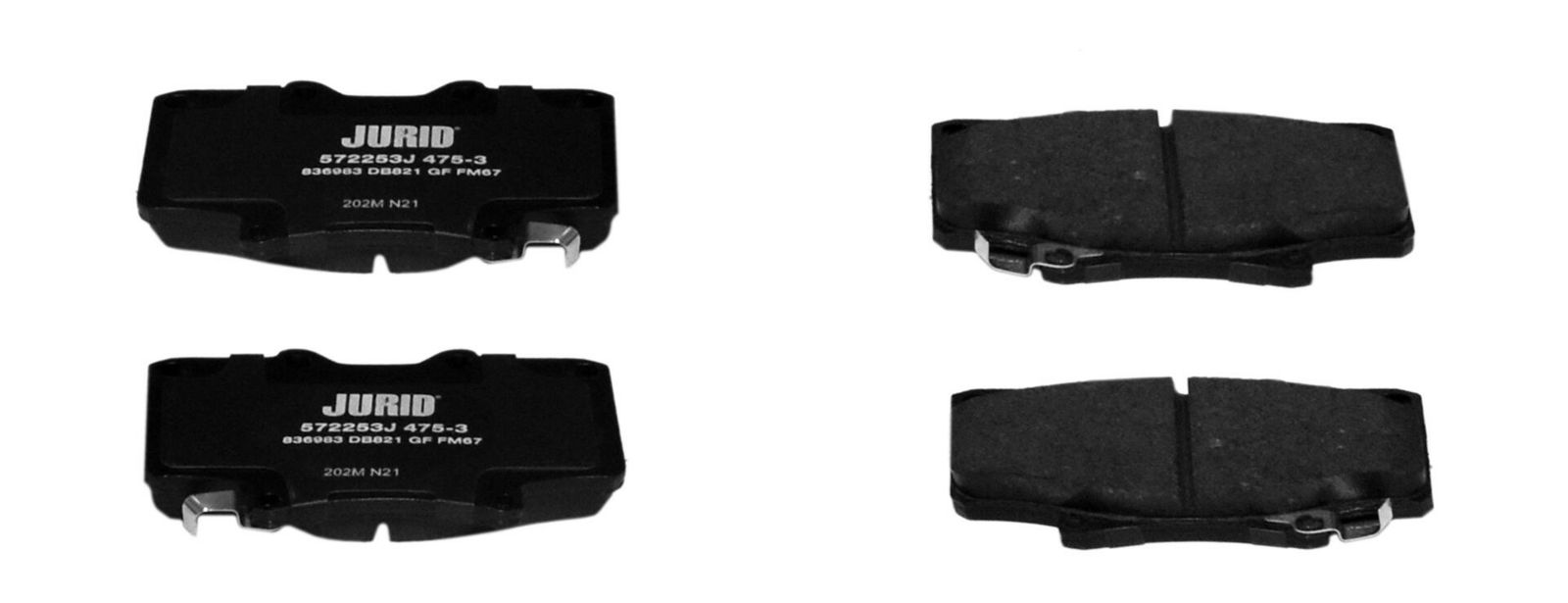 Комплект тормозных колодок, дисковый тормоз