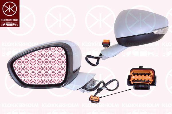 Lusterko zewnętrzne KLOKKERHOLM 55391041