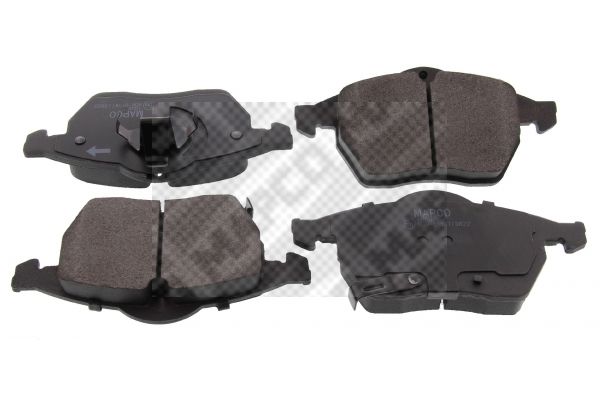 Zestaw klocków hamulcowych, hamulce tarczowe MAPCO 6148