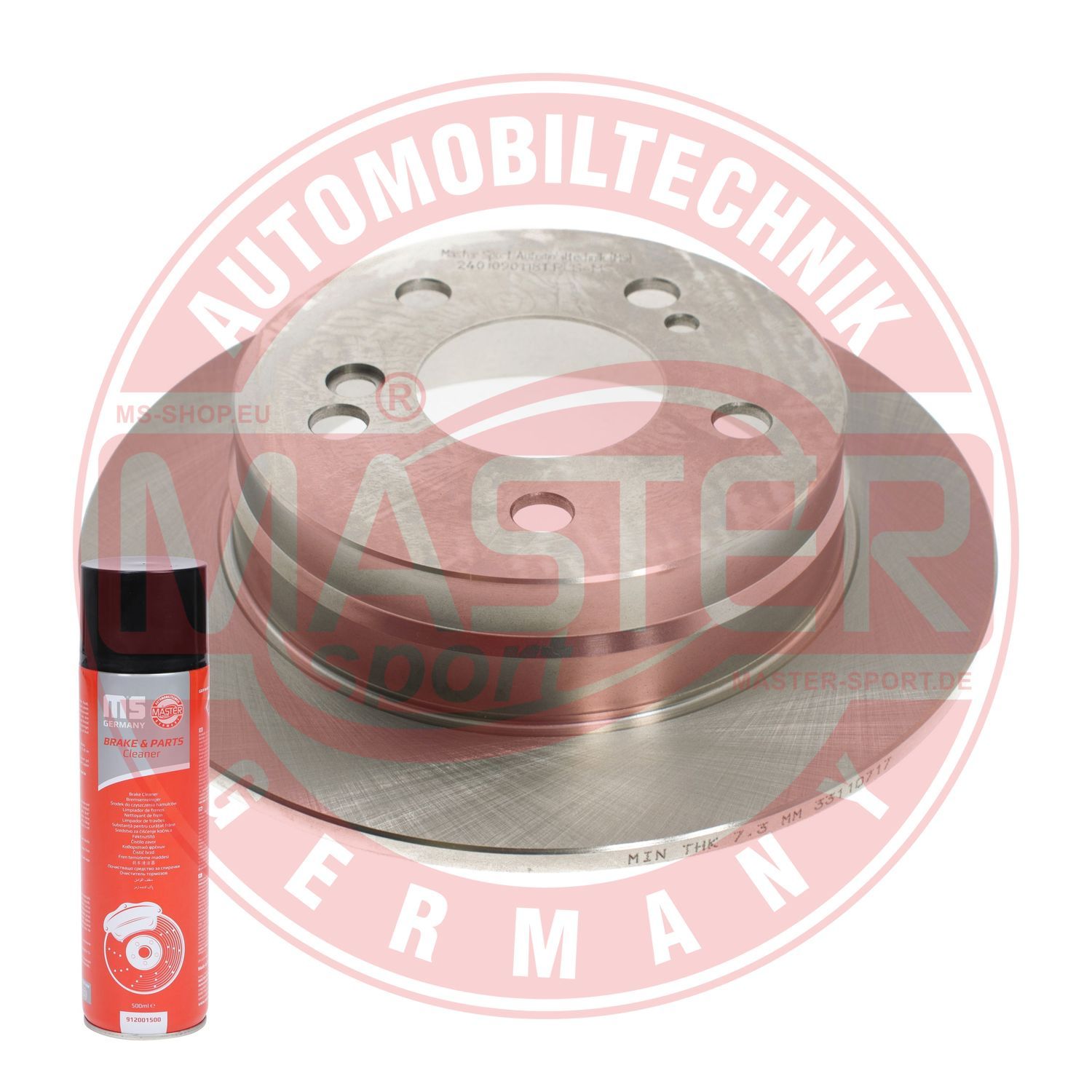 Tarcza hamulcowa MASTER-SPORT GERMANY 24010901181-PCS-MSP