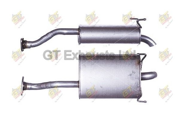 GT Exhausts - Rear Silencer