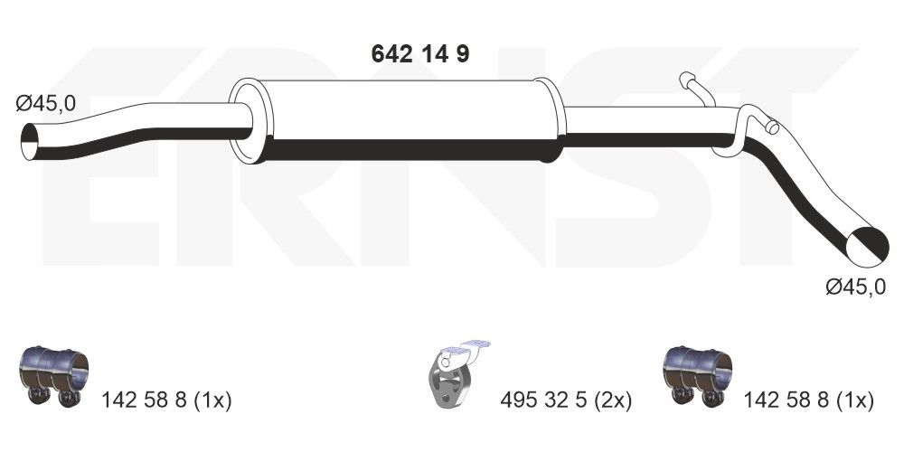 Toba esapamet intermediara ERNST 642149