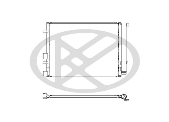 Condensator, climatizare KOYORAD CD810544