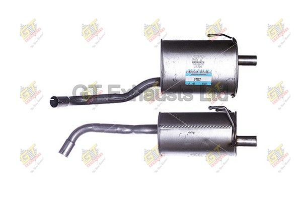GT Exhausts - Rear Silencer
