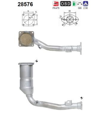 Katalizator AS 28576