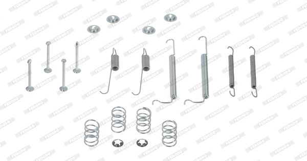 Zestaw dodatków, szczęki hamulcowe FERODO FBA110