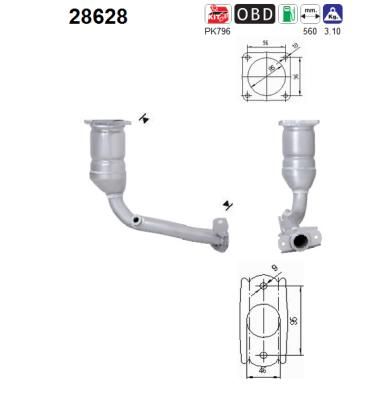 Katalizator AS 28628