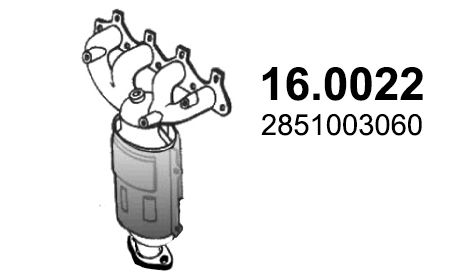 Catalizator ASSO 16.0022