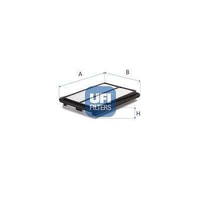 Filtr powietrza UFI 30.D11.00