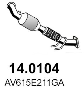 Katalizator ASSO 14.0104