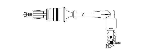 Przewód zapłonowy BREMI 363/100