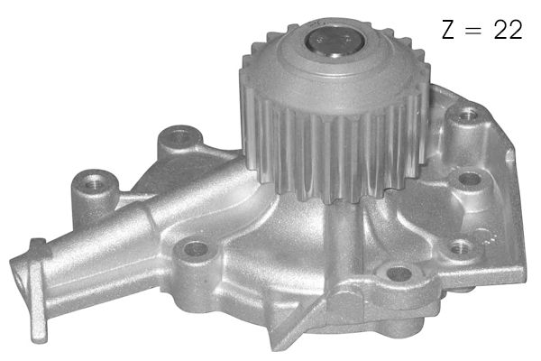 Pompe à eau, refroidissement du moteur