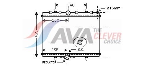 Радиатор, охлаждение двигателя