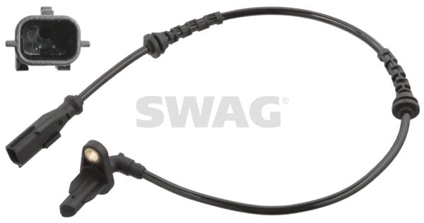 Czujnik, prędkość obrotowa koła SWAG 60 10 6103