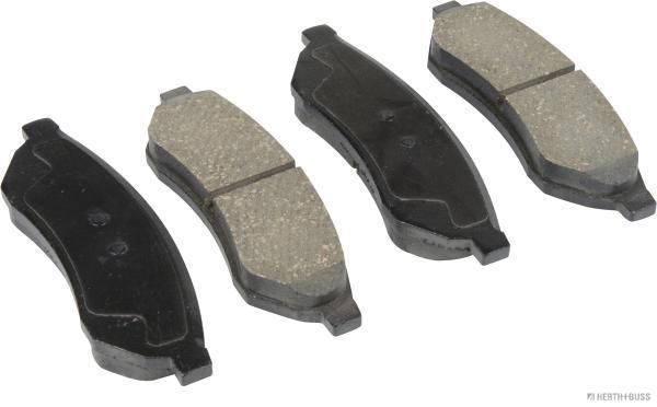 set placute frana,frana disc HERTH+BUSS JAKOPARTS J3610902