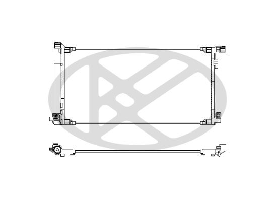 Condensator, climatizare KOYORAD CD011533