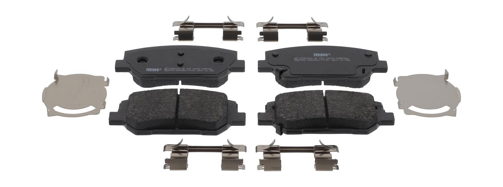 set placute frana,frana disc FERODO FDB5466