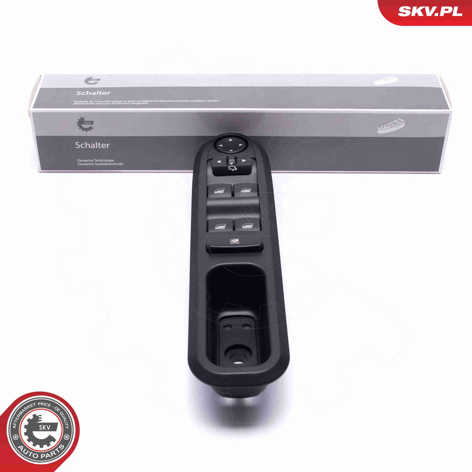 Выключатель, стеклолодъемник