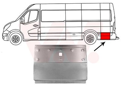 Panou lateral VAN WEZEL 4388143