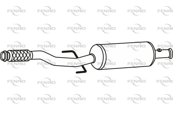 Katalizator SCR FENNO P8806DPF