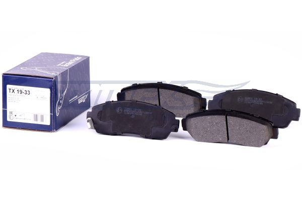 Levně Sada brzdových destiček, kotoučová brzda TOMEX Brakes 19-33