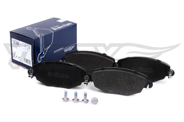 Levně Sada brzdových destiček, kotoučová brzda TOMEX Brakes 12-58