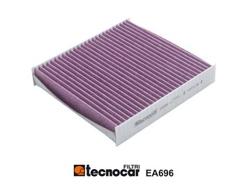 Filtr, wentylacja przestrzeni pasażerskiej TECNOCAR EA696