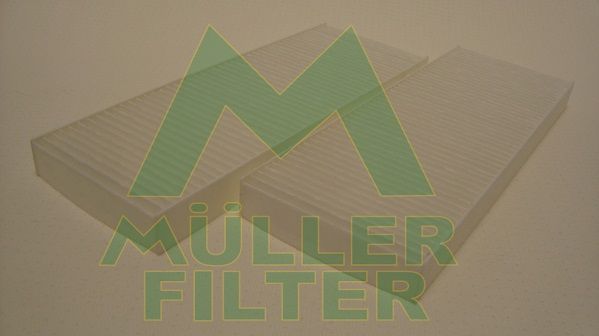 Filtr, wentylacja przestrzeni pasażerskiej MULLER FILTER FC447X2