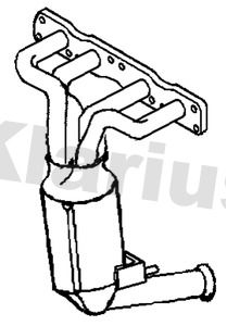 Katalizator KLARIUS 18407559400