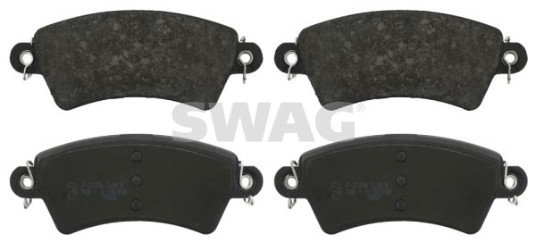 Zestaw klocków hamulcowych, hamulce tarczowe SWAG 62 91 6364