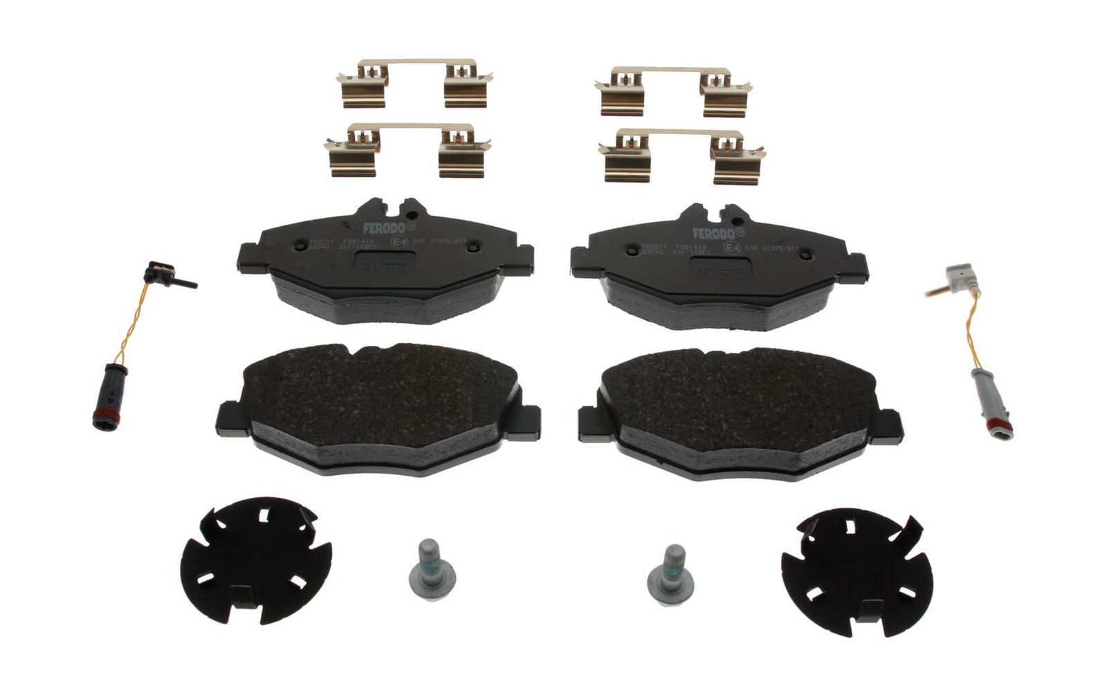 set placute frana,frana disc FERODO FDB1414