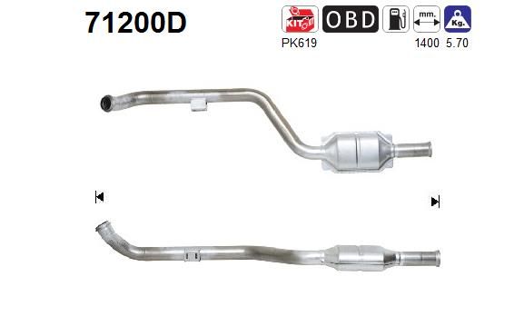 Katalizator AS 71200D