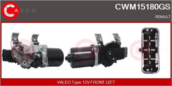 Levně Motor stěračů CASCO CWM15180GS