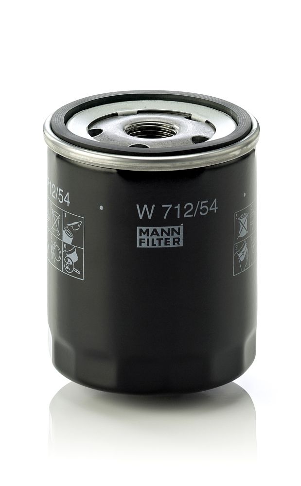 Olejový filter MANN-FILTER W 712/54