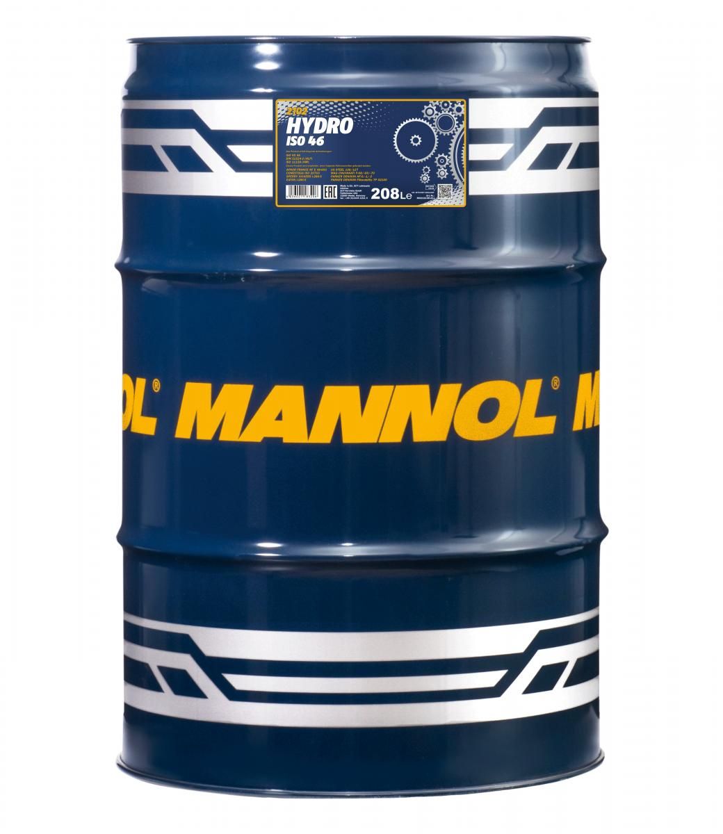 MANNOL HYDRO ISO 46 HM- 208L