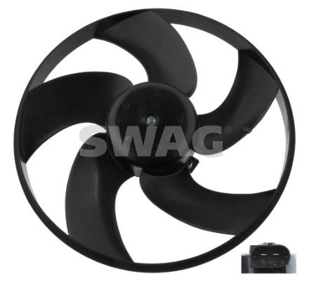 Ventilator, radiator SWAG 62 94 0638