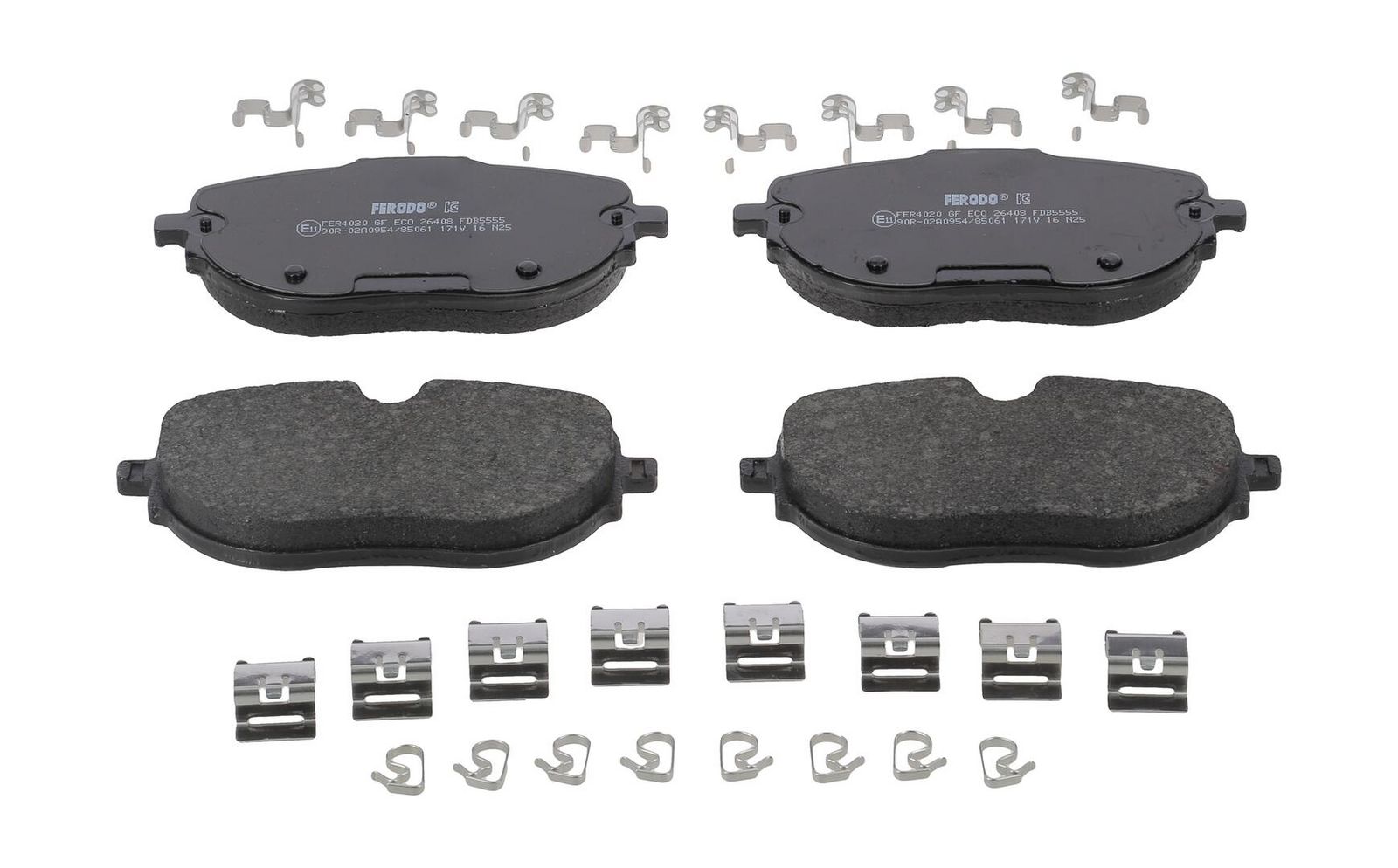 set placute frana,frana disc FERODO FDB5555