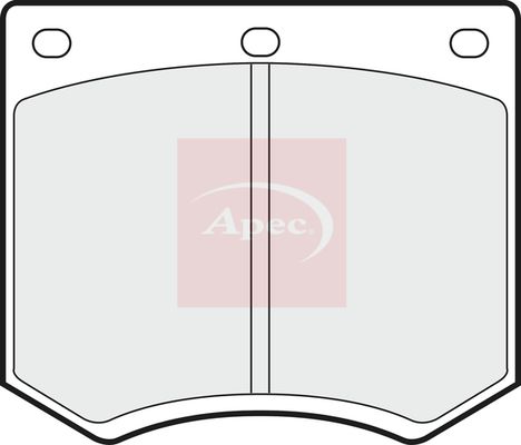 Apec - Front Brake Pad Set