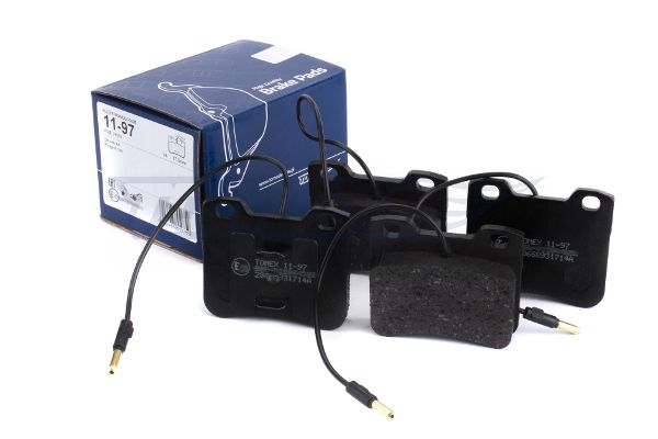 Levně Sada brzdových destiček, kotoučová brzda TOMEX Brakes 11-97