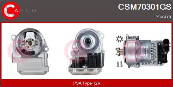 Elektromotor, převodovka řízení CASCO CSM70301GS